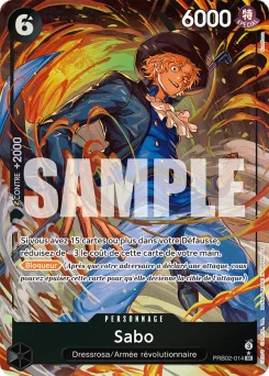 Sabo PRB02-014 P1 One Piece Card the Best vol.2