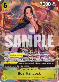 Boa Hancock PRB02-017 P1 One Piece Card the Best vol.2