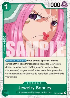 Jewelry Bonney ST02-007 P2 One Piece Card the Best vol.2