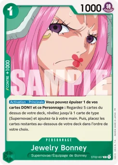 Jewelry Bonney ST02-007 R1 One Piece Card the Best vol.2