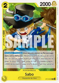 Sabo ST13-007 R1 One Piece Card the Best vol.2