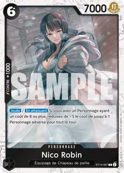 Nico Robin ST14-007 P1 One Piece Card the Best vol.2