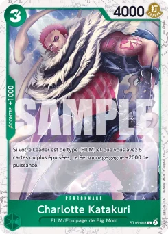 Charlotte Katakuri ST16-003 P1 One Piece Card the Best vol.2