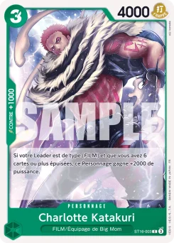 Charlotte Katakuri ST16-003 R1 One Piece Card the Best vol.2