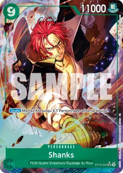 Shanks ST16-004 P4 One Piece Card the Best vol.2
