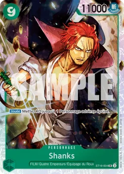 Shanks ST16-004 R1 One Piece Card the Best vol.2