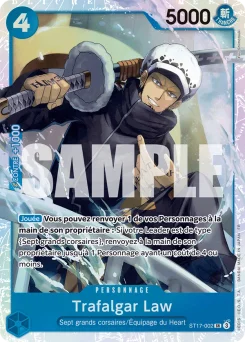 Trafalgar Law ST17-002 R1 One Piece Card the Best vol.2