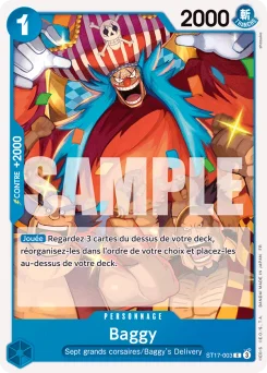 Baggy ST17-003 R1 One Piece Card the Best vol.2