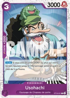 Usohachi ST18-001 P2 One Piece Card the Best vol.2