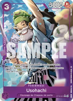 Usohachi ST18-001 P3 One Piece Card the Best vol.2