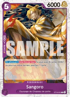 Sangoro ST18-003 P1 One Piece Card the Best vol.2