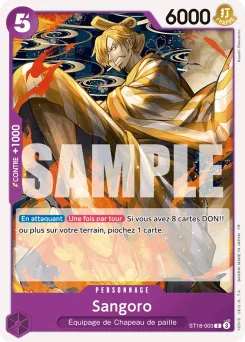 Sangoro ST18-003 R1 One Piece Card the Best vol.2
