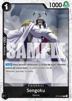 Sengoku ST19-002 P1 One Piece Card the Best vol.2