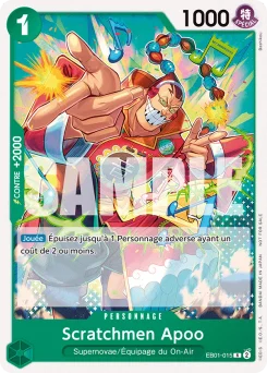 Scratchmen Apoo EB01-015 P1 Carte promo