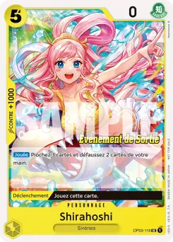 Shirahoshi OP03-116 P1 Carte promo