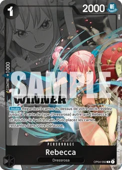 Rebecca OP04-092 P2 Carte promo