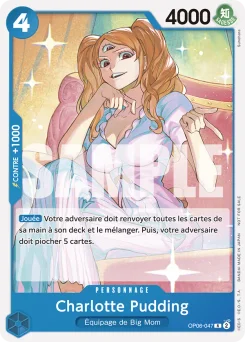Charlotte Pudding OP06-047 P1 Carte promo