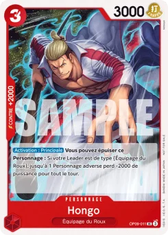 Hongo OP09-011 P1 Carte promo