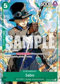 Sabo OP09-027 P2 Carte promo