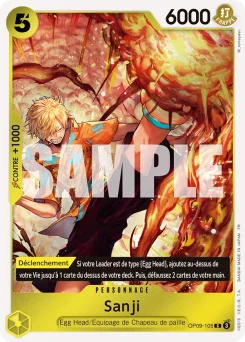 Sanji OP09-105 P1 Carte promo