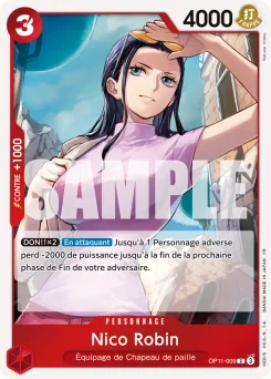 Nico Robin OP11-009 P1 Carte promo
