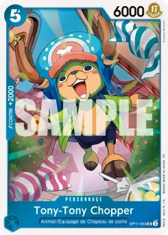 Tony-Tony Chopper OP11-053 P1 Carte promo