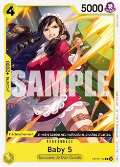 Baby 5 OP12-112 P1 Carte promo