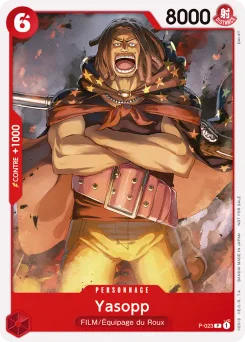 Yasopp P-023 P1 Carte promo