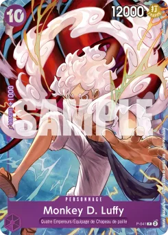 Monkey D. Luffy P-041 Carte promo
