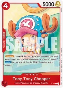 Tony-Tony Chopper P-101 P1 Carte promo