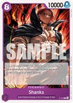 Shanks P-104 Carte promo
