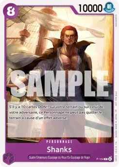 Shanks P-104 P1 Carte promo