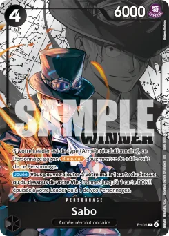 Sabo P-105 P3 Carte promo