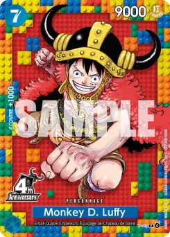 Monkey D. Luffy P-110 Carte promo