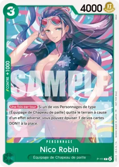 Nico Robin P-111 Carte promo