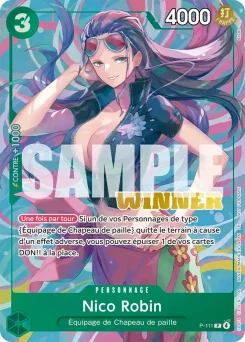 Nico Robin P-111 P1 Carte promo