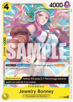 Jewelry Bonney P-113 Carte promo
