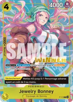 Jewelry Bonney P-113 P1 Carte promo