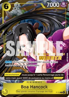 Boa Hancock P-115 P1 Carte promo