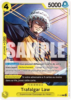 Trafalgar Law P-155 Carte promo