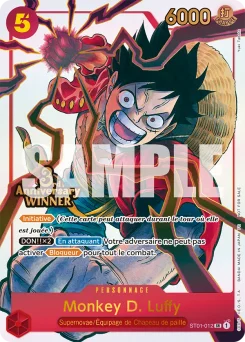 Monkey D. Luffy ST01-012 P2 Carte promo