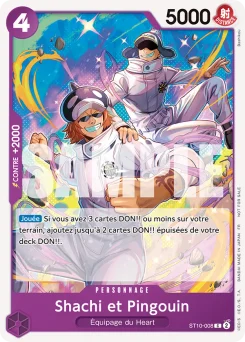 Shachi et Pingouin ST10-008 P1 Carte promo