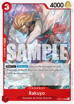 Rakuyo OP02-019 P1 Rouge Edward Newgate