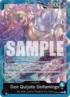 Don Quijote Doflamingo OP01-060 P1 Bleu Don Quijote Doflamingo