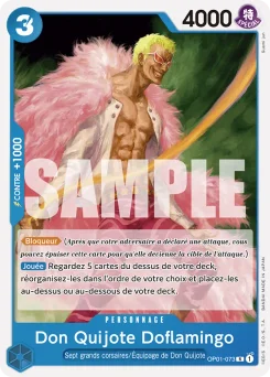 Don Quijote Doflamingo OP01-073 P1 Bleu Don Quijote Doflamingo