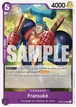 Fransuké OP05-070 P1 Violet Monkey D. Luffy