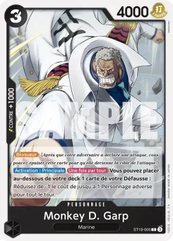 Monkey D. Garp ST19-005 Noir Smoker