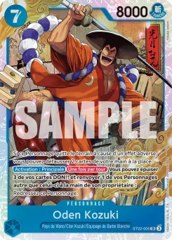 Oden Kozuki ST22-005 Ace et Newgate