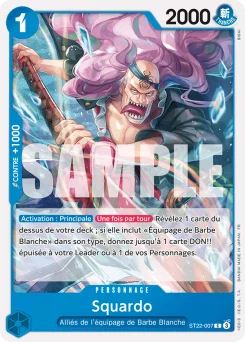 Squardo ST22-007 Ace et Newgate