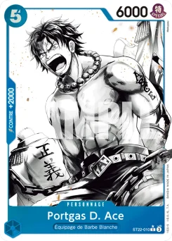 Portgas D. Ace ST22-010 P1 Ace et Newgate